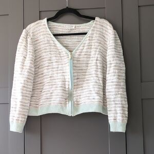 St. John Sport By Marie Gray Knit Cardigan